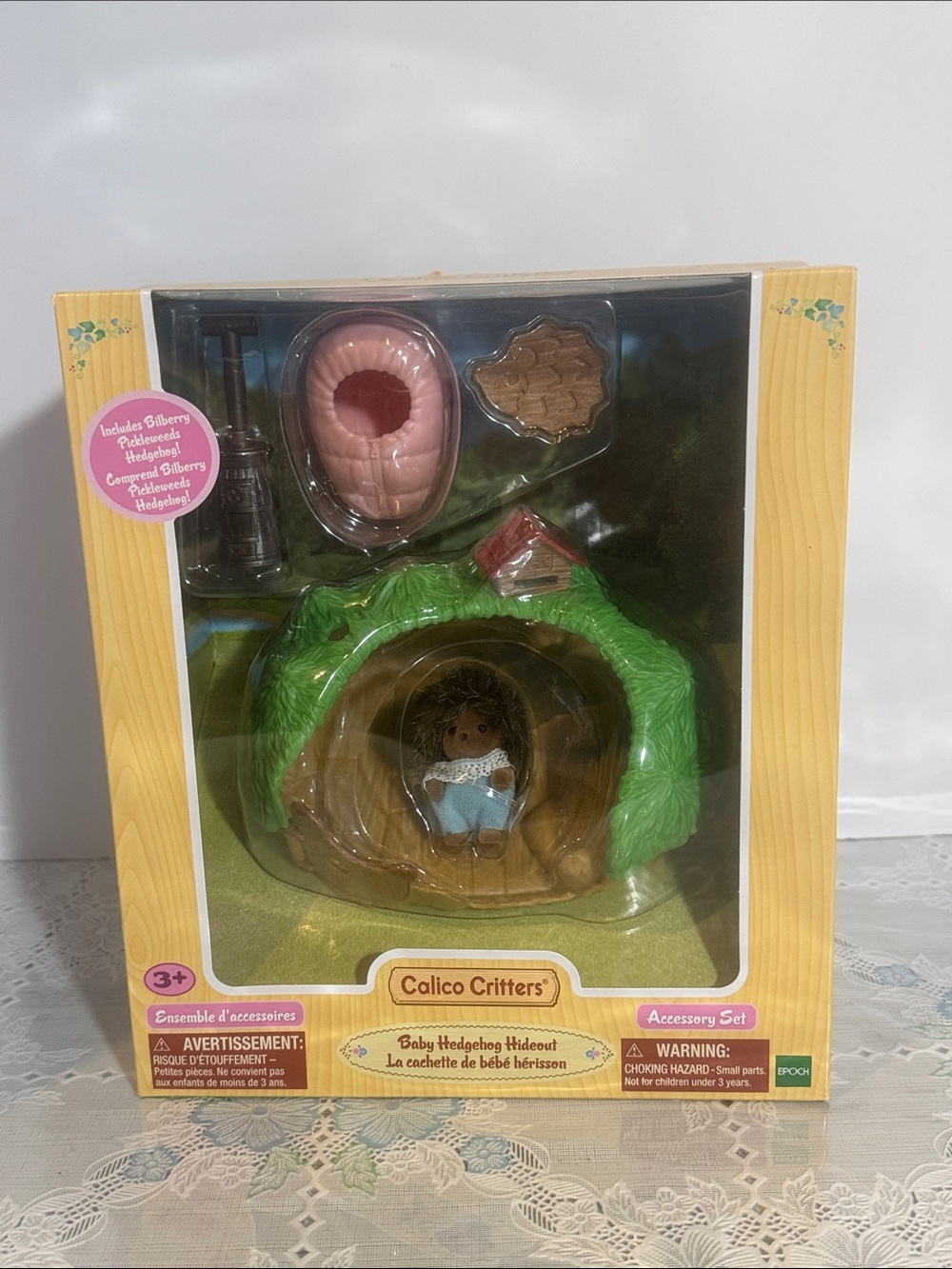 New Sylvanian Families Calico Critters Baby Hedgehog Hideout